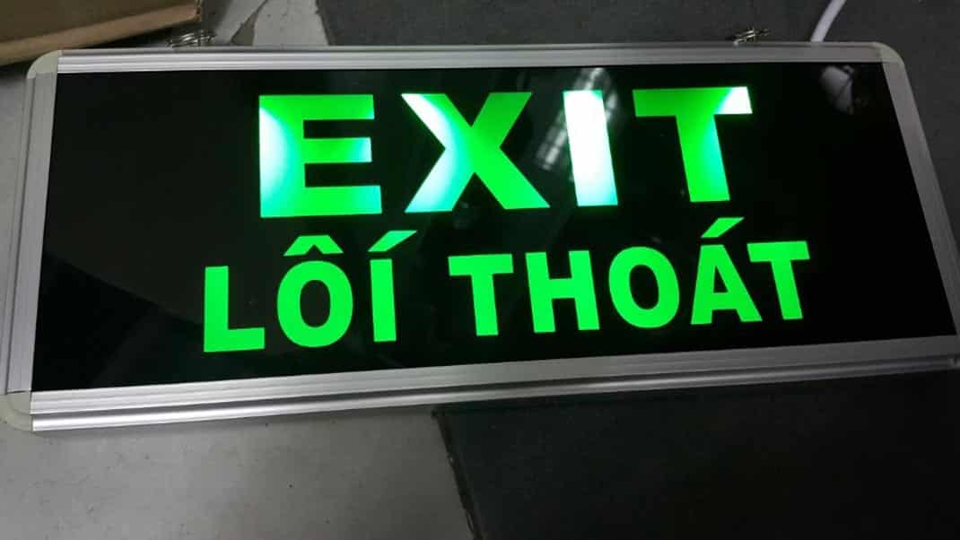 Đèn lối thoát exit denko