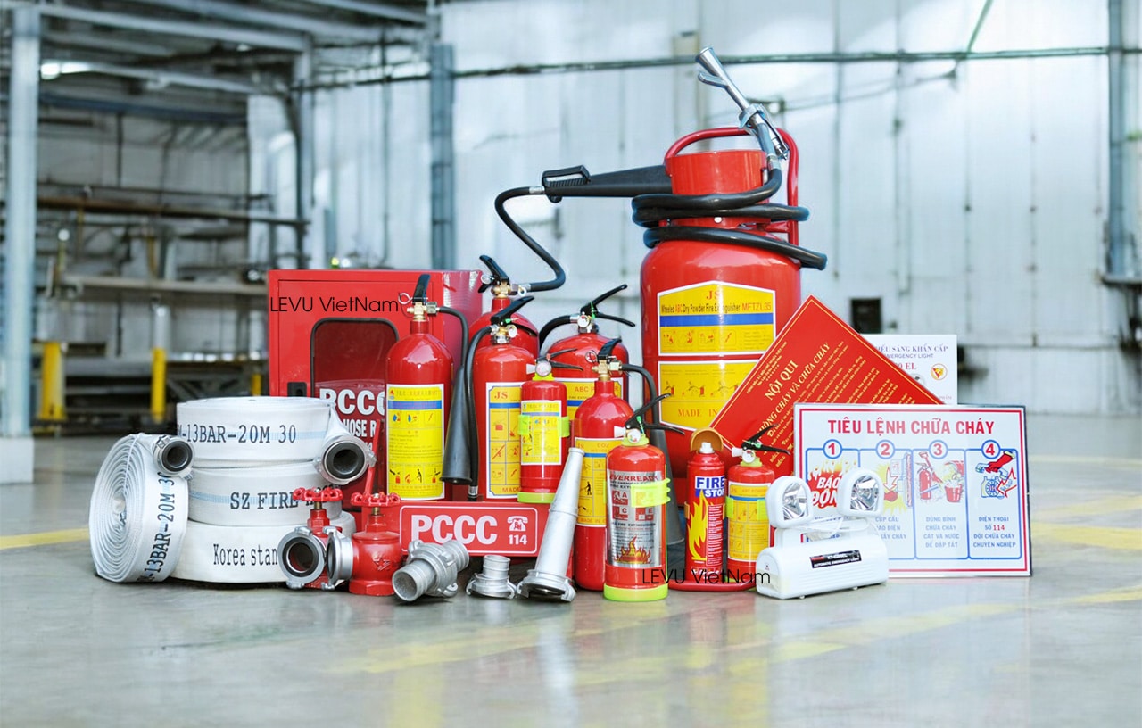 Danh mục thiết bị pccc kinh doanh tại LEVU Việt Nam