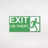 Biển chỉ dẫn lối thoát hiểm exit an toàn pccc