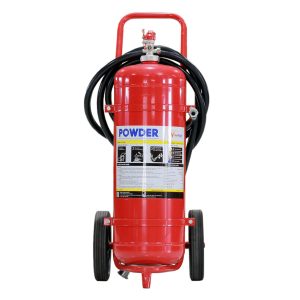 Bình chữa cháy Vinafoam 25kg có xe đẩy bột ABC V25P