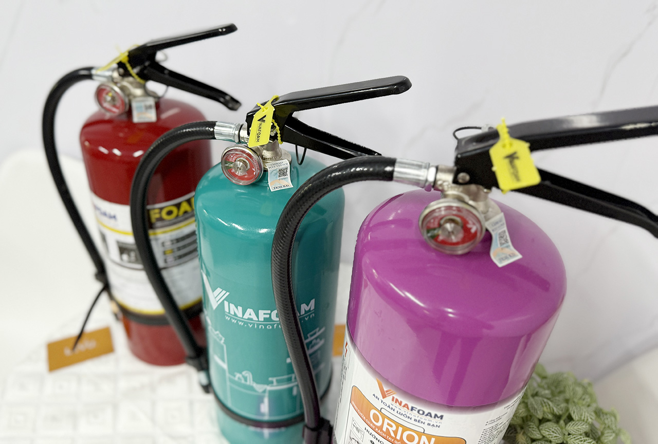 Bình chữa cháy Orion 3 lít OR3 chuyên pin lithium ion