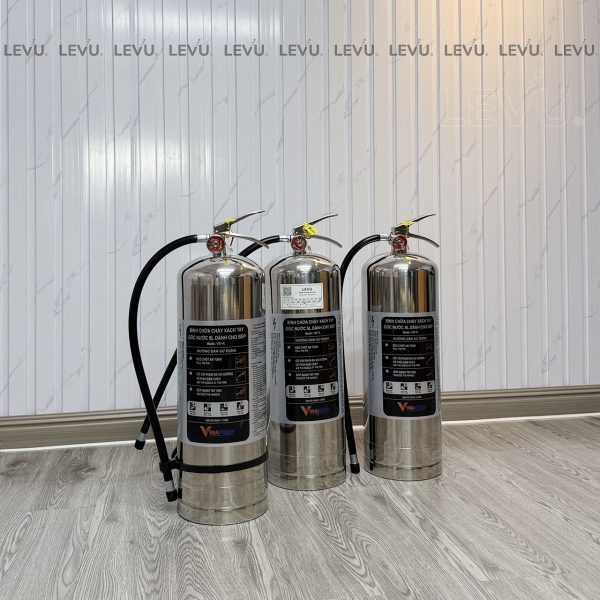 Bình chữa cháy gốc nước 6 lít inox V6F-K Vinafoam - Ảnh 9