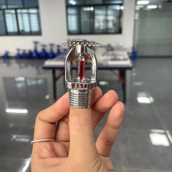 Đầu phun Sprinkler DN20 hướng lên ren PT 3/4″ Ø27mm - Ảnh 2