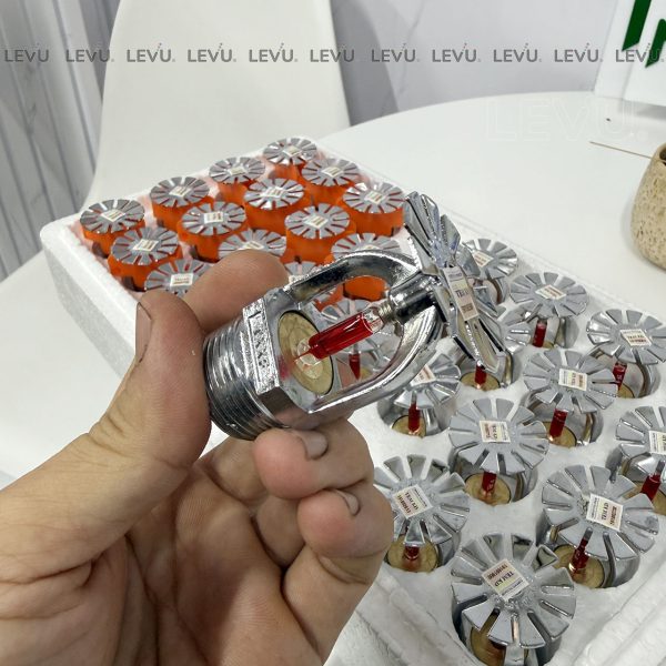 Đầu phun Sprinkler DN15 hướng xuống ren PT 1/2″ Ø21mm - Ảnh 6