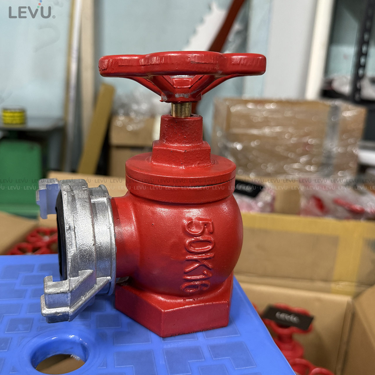 van goc chua chay dn50 50mm 2 Van góc chữa cháy DN50 Ø50mm - Ảnh 3