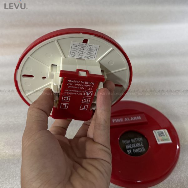 Nút nhấn báo cháy khẩn cấp tròn MPF-2W lắp chìm - Ảnh 7