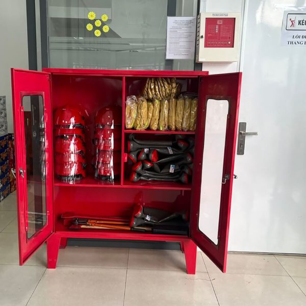 Tủ đựng thiết bị bảo hộ lao động PCCC 1100x1200x400mm - Hình ảnh 3
