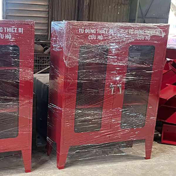 Tủ đựng thiết bị bảo hộ lao động PCCC 1100x1200x400mm - Hình ảnh 4
