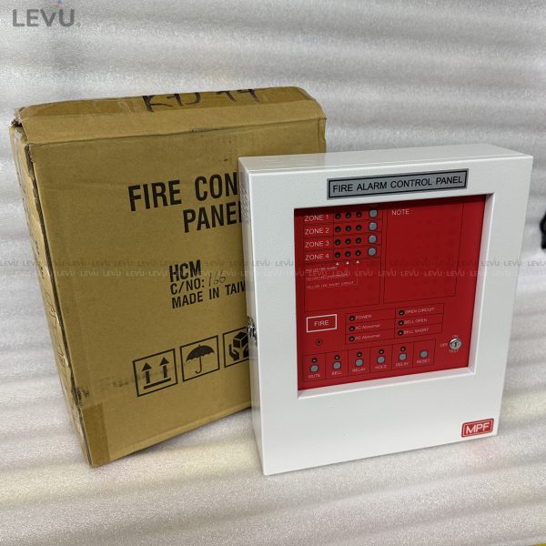 Tủ trung tâm báo cháy 4 kênh MPF-P4-4L điều khiển 4 Zone - Ảnh 2