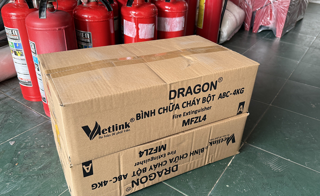 Đơn hàng bình chữa cháy tại Quận 1 TpHCM cho căn hộ chung cư