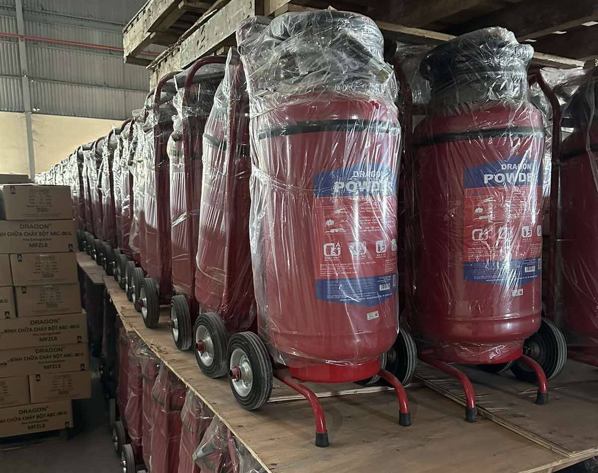 Bình chữa cháy Dragon 35kg bột ABC MFTZL35