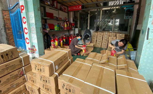 Cập nhật địa chỉ bán bình chữa cháy mới tại LEVU Việt Nam