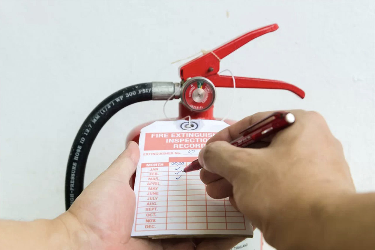 Thời gian định kỳ kiểm tra bình chữa cháy CO2 tiêu chuẩn