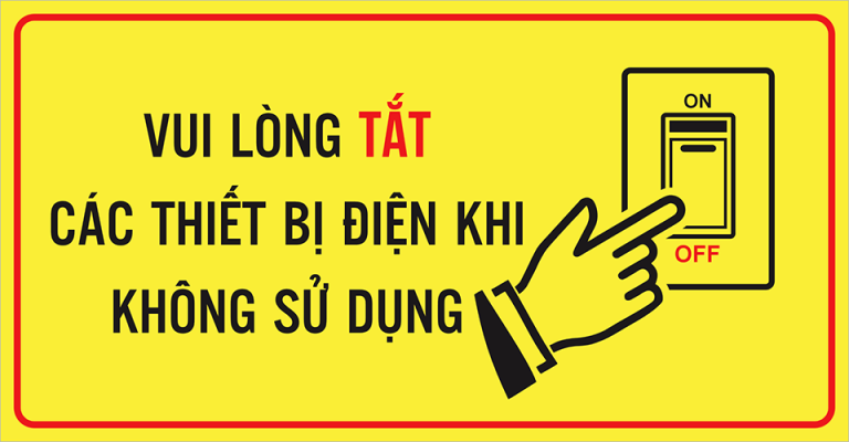 Tải file vector tắt điện khi không sử dụng miễn phí