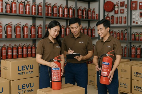 Cách kiểm tra bình bột chữa cháy bằng phương pháp thủ công