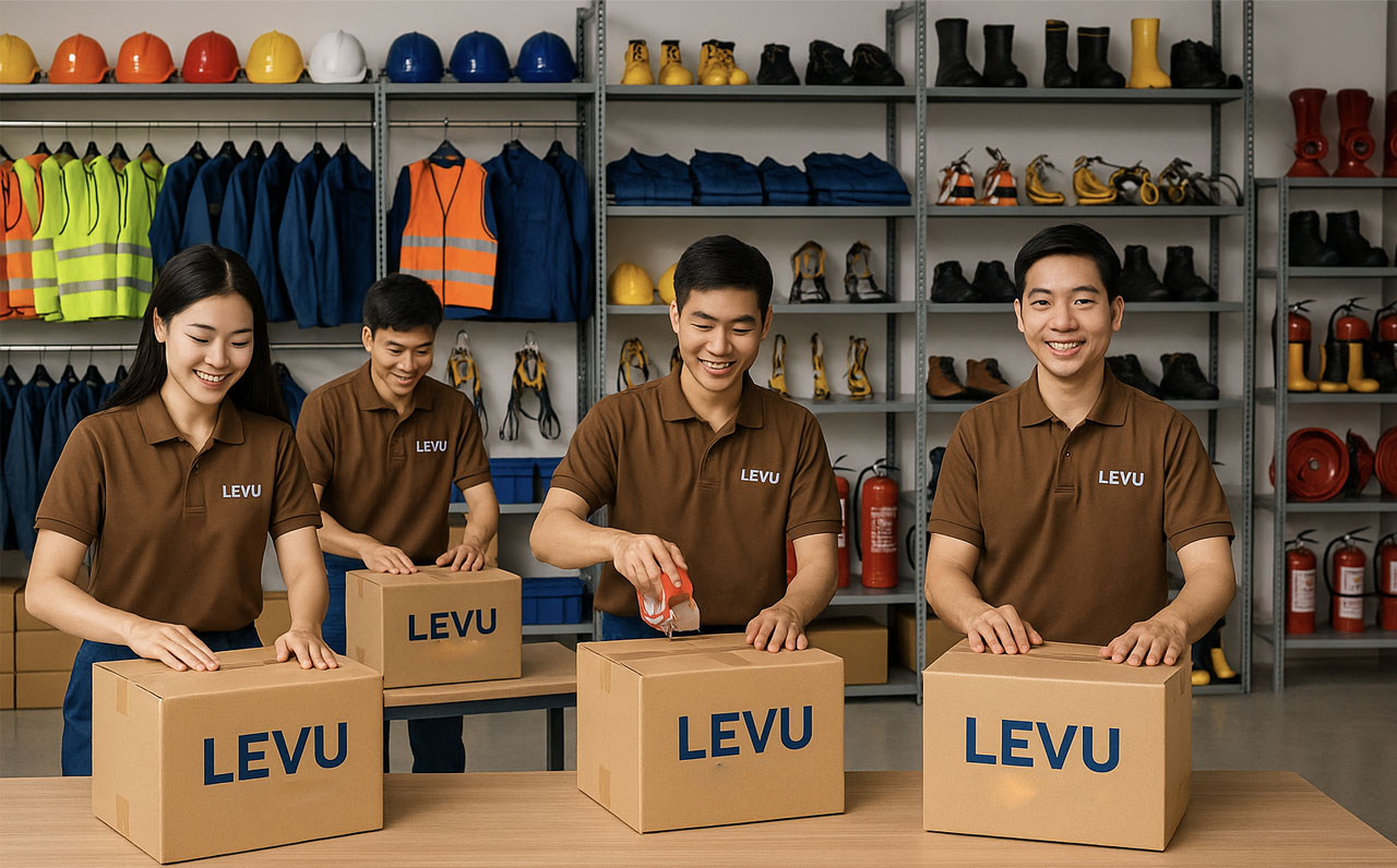 4 thế mạnh bảo hộ lao động tại LEVU Việt Nam