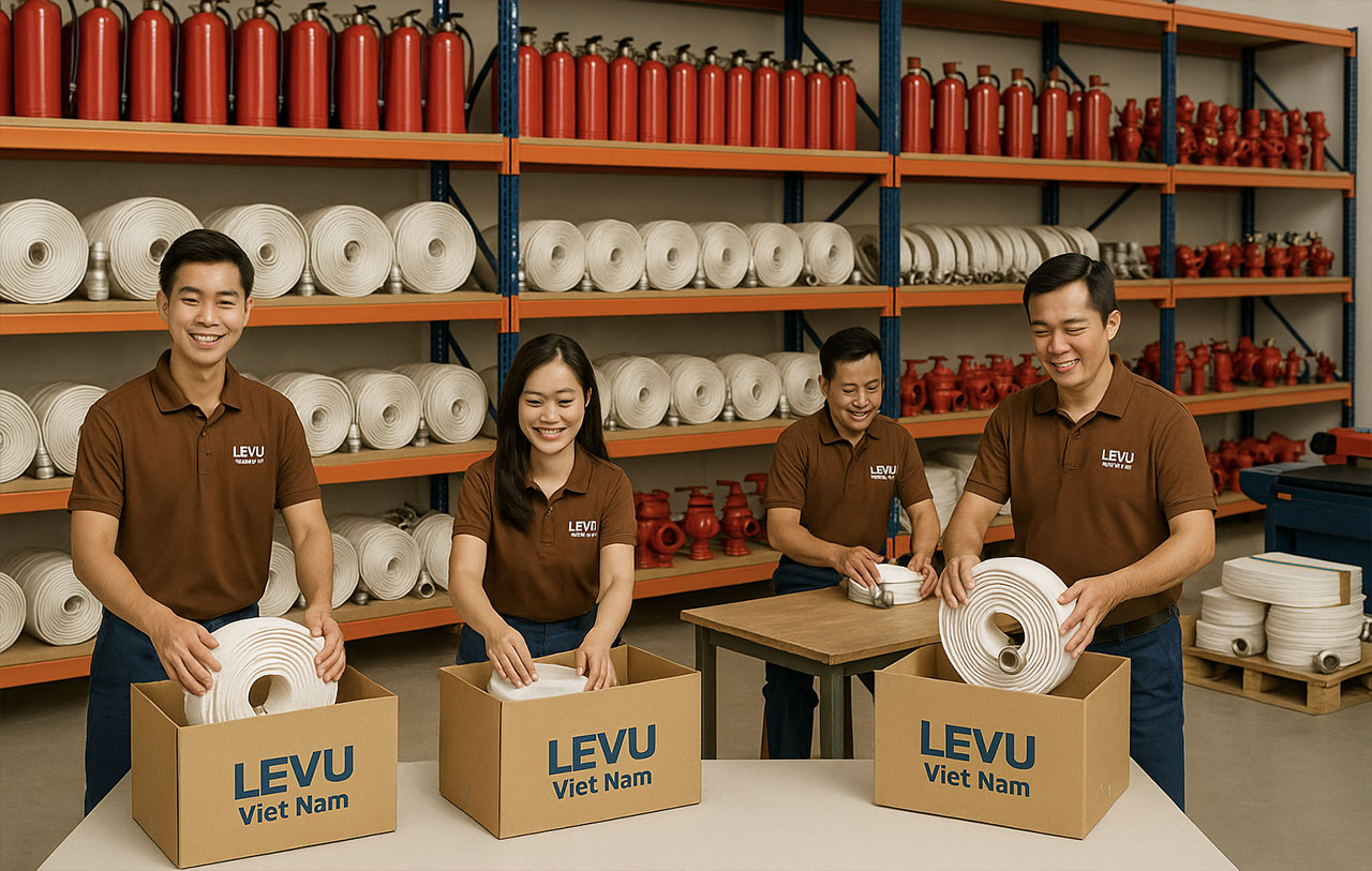 Ưu điểm khi mua cuộn vòi chữa cháy tại LEVU Việt Nam