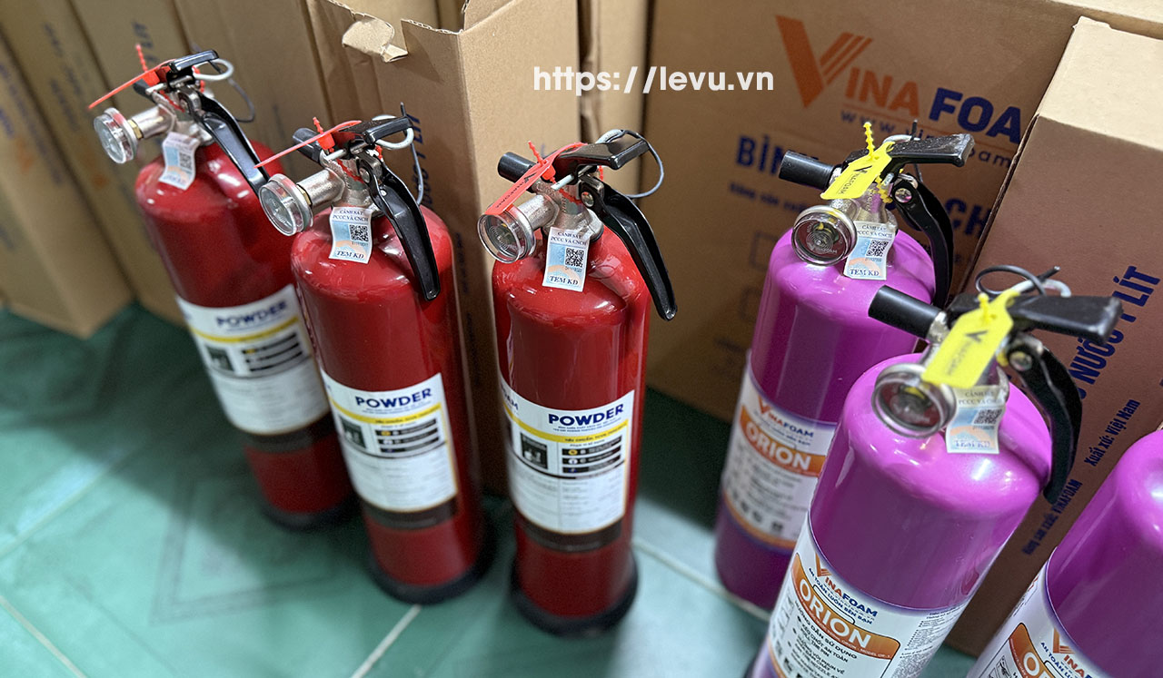 5 Lưu ý khi tìm địa chỉ đặt mua bình chữa cháy