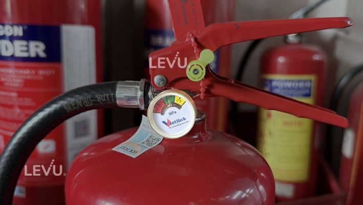 Lý giải bình chữa cháy có đồng hồ đo áp chỉ vạch vàng - đỏ - xanh