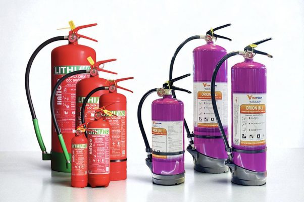 So sánh bình chữa cháy xe điện Orion và Hafico Lithi/WB