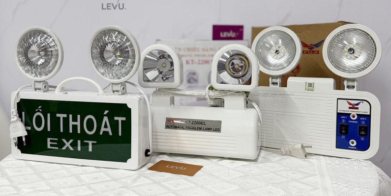 Top 3 mẫu đèn mắt ếch PCCC có kiểm định tại LEVU Việt Nam