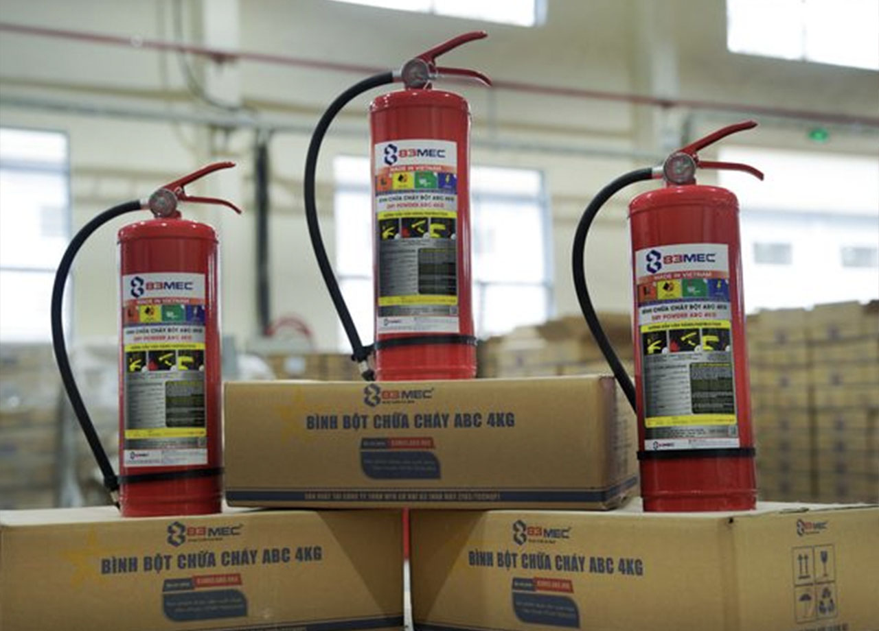 Bình chữa cháy 83MEC: Sự lựa chọn tin cậy cho mọi công trình
