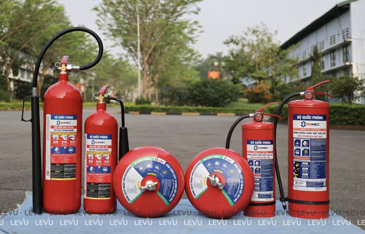 Bảng giá bình chữa cháy 83Mec - Bộ Quốc Phòng