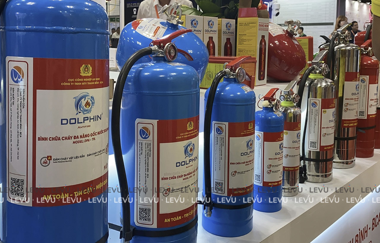 Công ty cung cấp bình chữa cháy chính hãng thương hiệu Dolphin uy tín chất lượng LEVU Việt Nam
