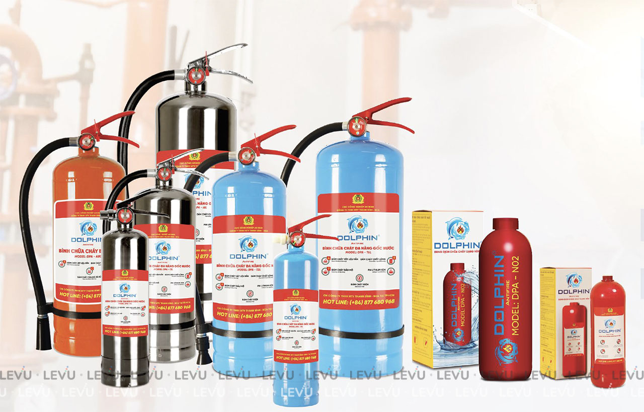 Bảng giá bình chữa cháy Dolphin - Bộ Công An