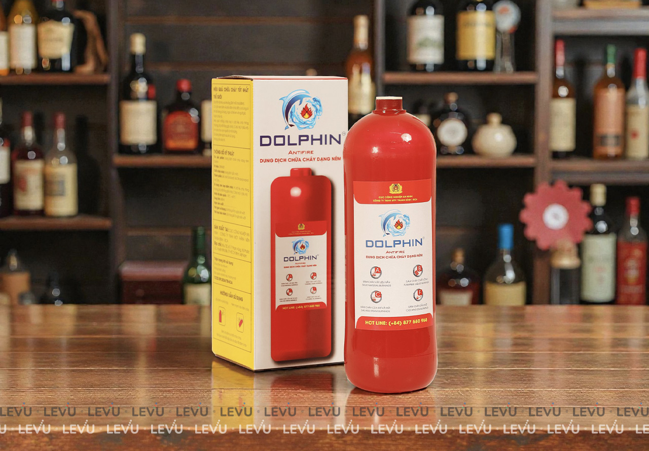 binh chua chay dang nem dolphin goc nuoc mini dpa n01 1 Bình chữa cháy dạng ném Dolphin gốc nước mini DPA-N01 – An toàn tức thì cho mọi không gian