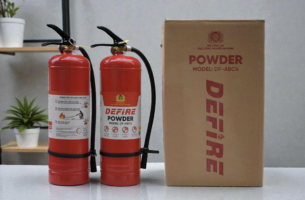 12 Mẫu bình chữa cháy Defire chính hãng