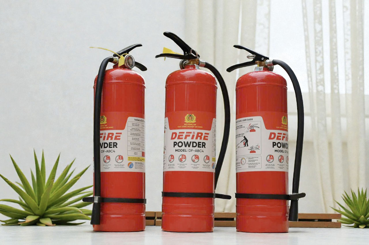 Bình chữa cháy Defire Việt Nam - giải pháp pccc tiết kiệm chi phí