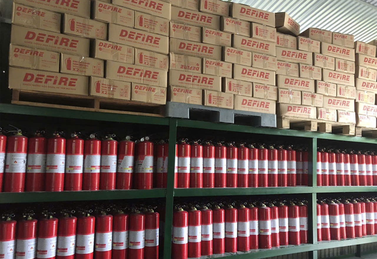 4 ưu điểm của bình chữa cháy Defire Việt Nam