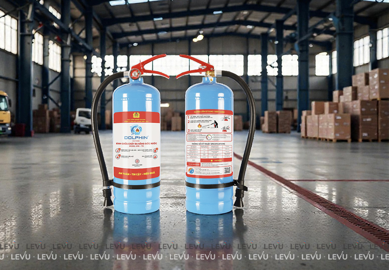 binh chua chay dolphin 3 lit goc nuoc dpa t3l 1 Bình chữa cháy Dolphin 3 lít gốc nước DPA-T3L - lựa chọn đa năng cho nhiều tình huống