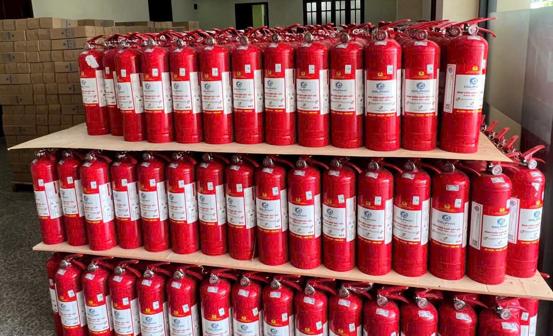 binh chua chay dolphin 8kg bot abc dpa abc8 4 Mua bình chữa cháy Dolphin chính hãng tại LEVU Việt Nam