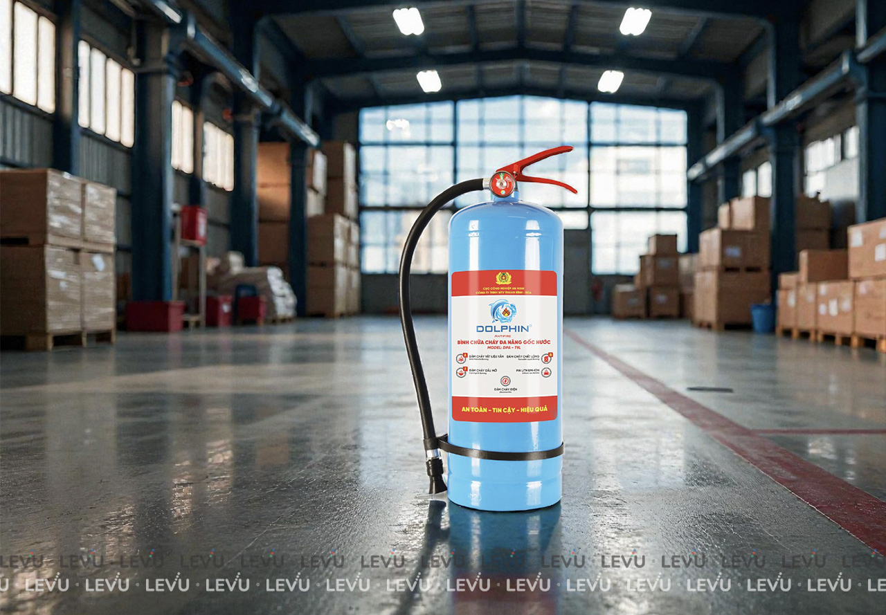 binh chua chay dolphin 9 lit goc nuoc dpa t9l 1 Bình chữa cháy Dolphin 9 lít gốc nước DPA-T9L: Giải pháp PCCC đa năng an toàn cho mọi không gian