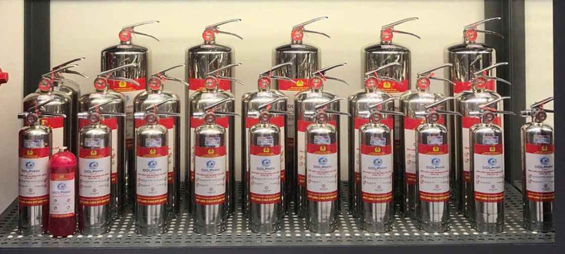 binh chua chay inox dolphin goc nuoc 1 lit dpa i1l 2 Ưu điểm bình chữa cháy inox gốc nước 1 lít Dolphin