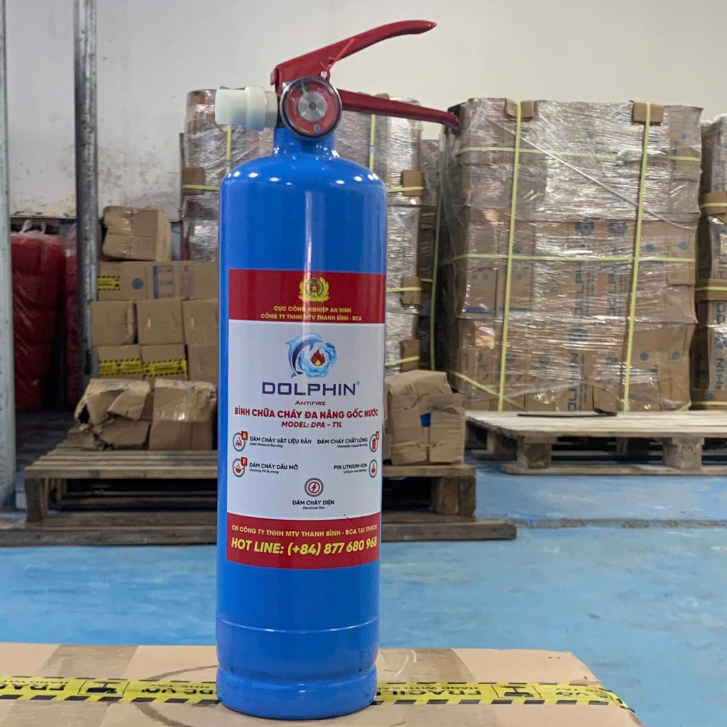 binh chua chay mini dolphin 1 lit goc nuoc dpa t1l 4 Mua bình chữa cháy Dolphin chính hãng tại LEVU Việt Nam