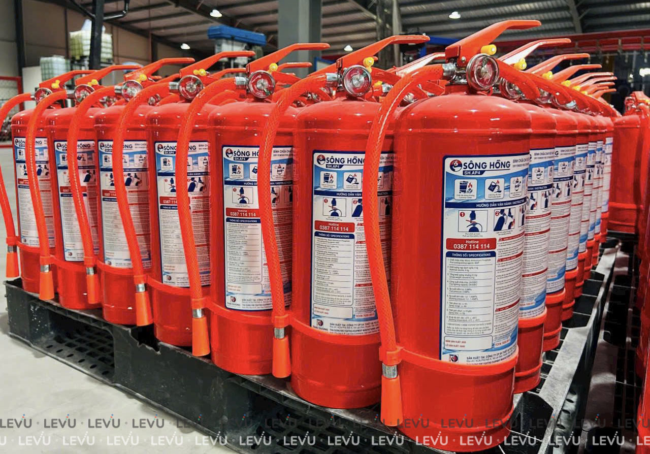 binh chua chay song hong bot abc 4kg sh ap4 1 Ưu điểm, ứng dụng bình chữa cháy bột ABC 4kg Defire
