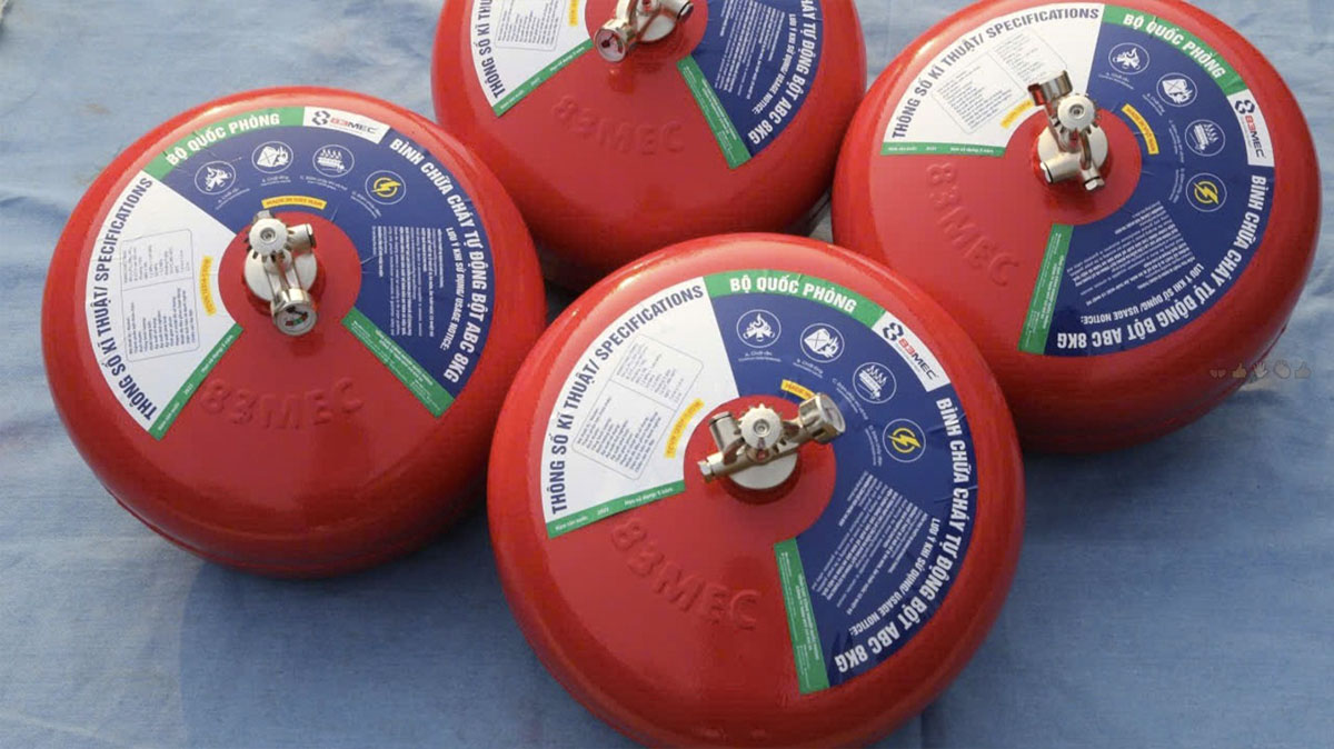 qua cau chua chay tu dong 83mec bot abc 8kg treo tran 83mec abc td8kg 1 Quả cầu chữa cháy tự động 83Mec bột ABC 8kg treo trần 83MEC/ABC/TĐ8KG