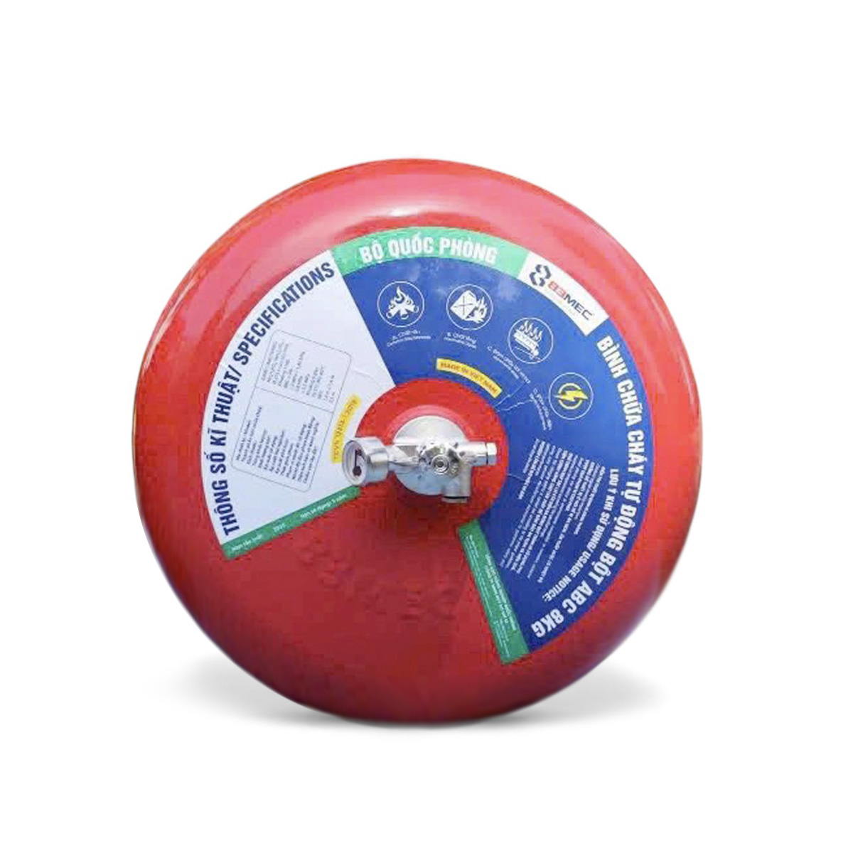 qua cau chua chay tu dong 83mec bot abc 8kg treo tran 83mec abc td8kg Quả cầu chữa cháy tự động 83Mec bột ABC 8kg treo trần 83MEC/ABC/TĐ8KG