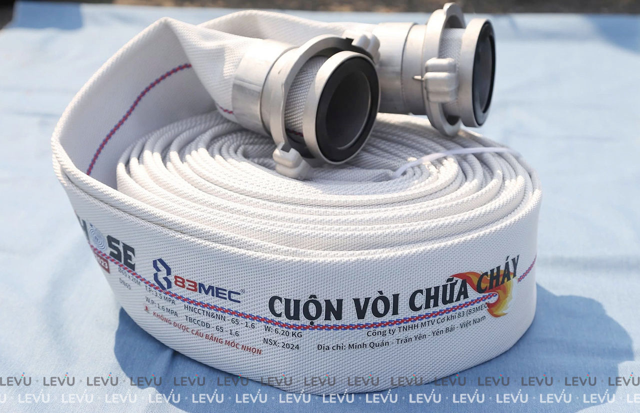voi chua chay vach tuong dn50 16bar 83mec levu viet nam 2 Mua cuộn vòi chữa cháy 83Mec D50 20m 16Bar CV50-20/16 chính hãng tại LEVU Việt Nam