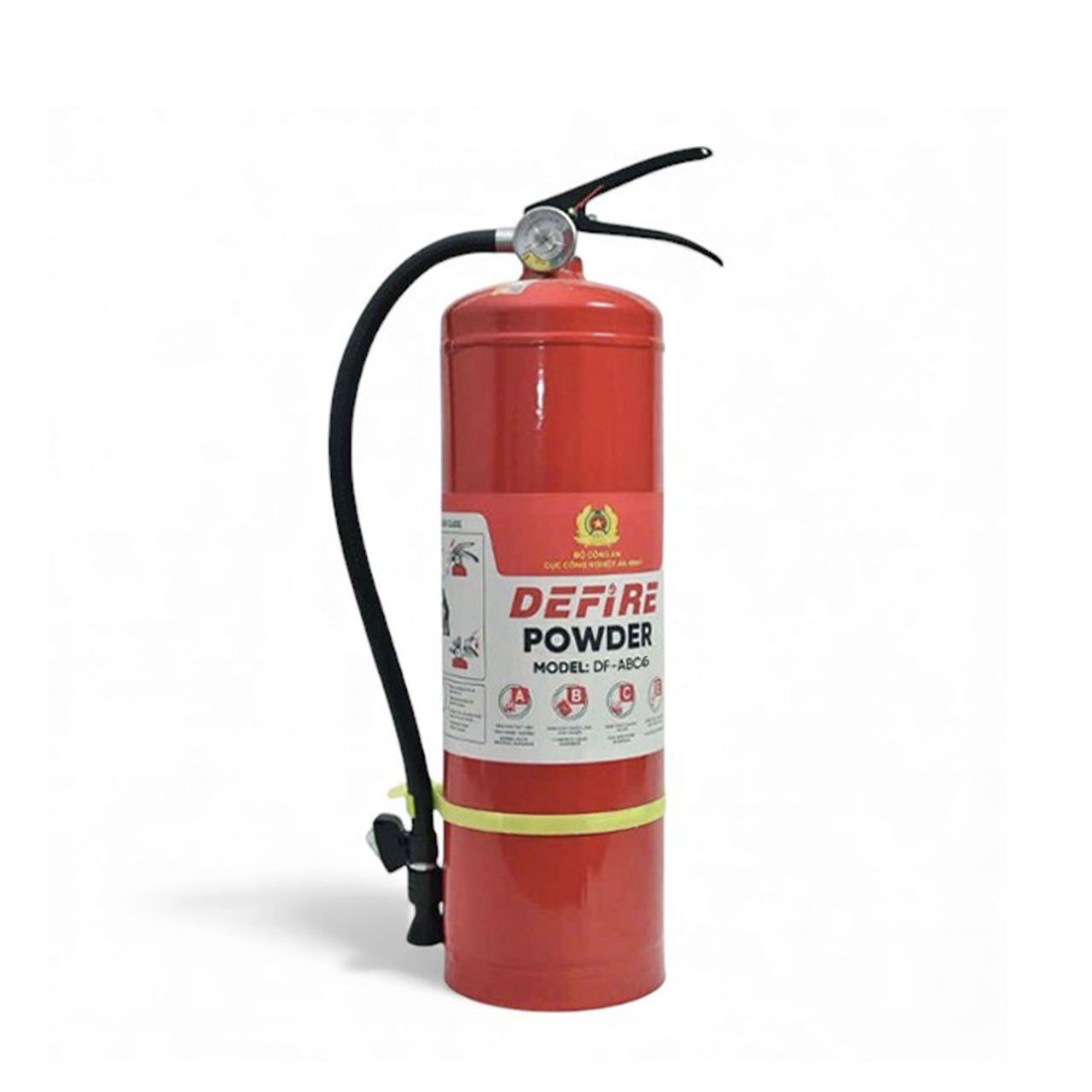 binh chua chay defire bot abc 6kg df abc6 Bình chữa cháy Defire bột ABC 6kg DF-ABC6