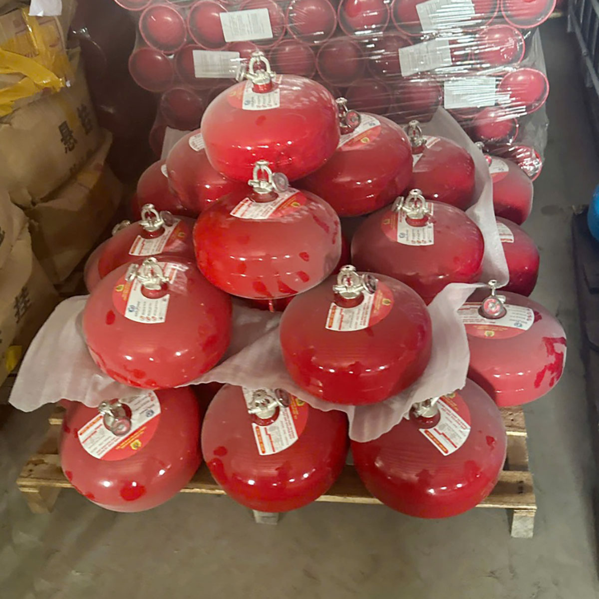 c6 Quả cầu chữa cháy Dolphin bột ABC 6kg DPA-ABCC6 - Ảnh 5