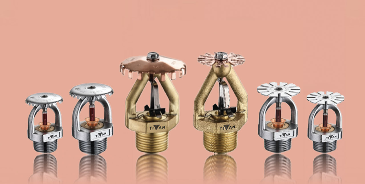 cac loai dau phun chua chay sprinkler titan pho bien Các loại đầu phun chữa cháy sprinkler Titan chính hãng