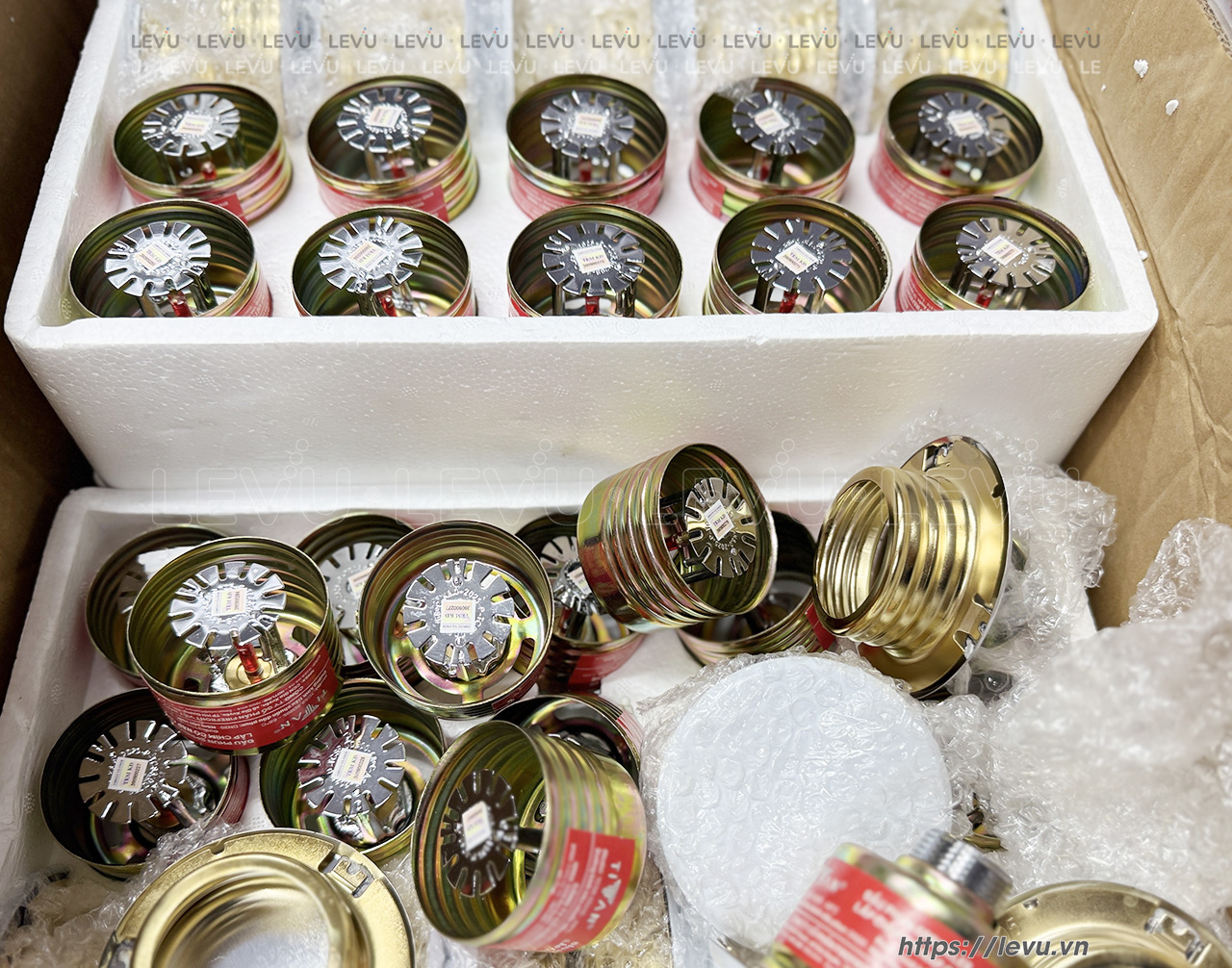 dau phun chua chay sprinkler titan lap chim tai levu viet nam 4 Nhận biết các mức nhiệt độ kích hoạt trên đầu phun sprinkler