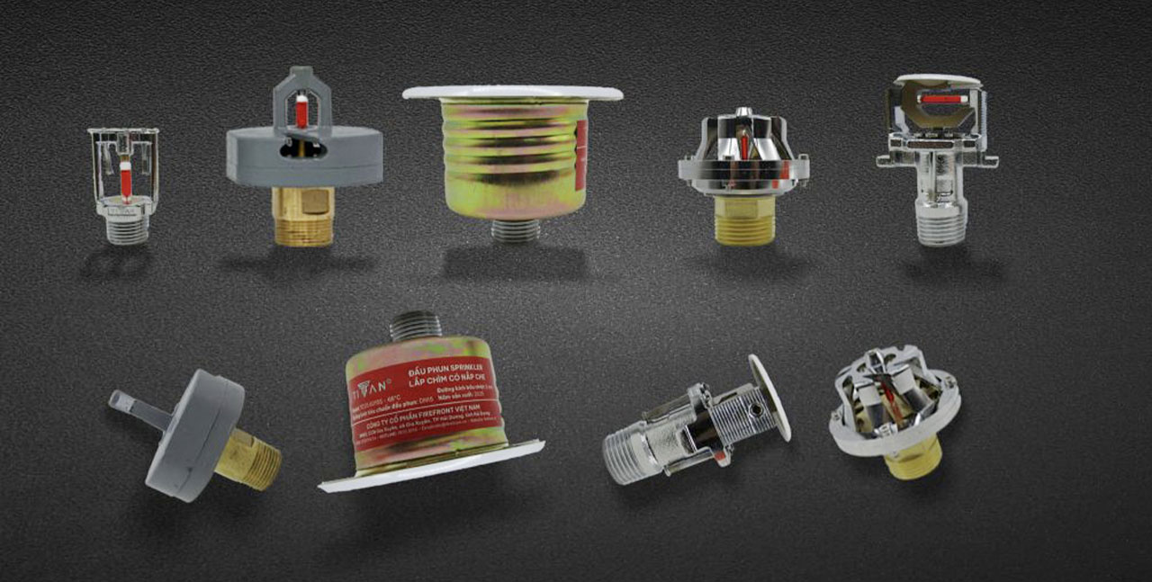 mua dau phun chua chay sprinkler titan chinh hang tai levu viet nam Nơi bán đầu phun chữa cháy sprinkler Titan chính hãng uy tín