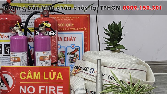 Hotline bán bình chữa cháy uy tín tại TPHCM 0909.150.301