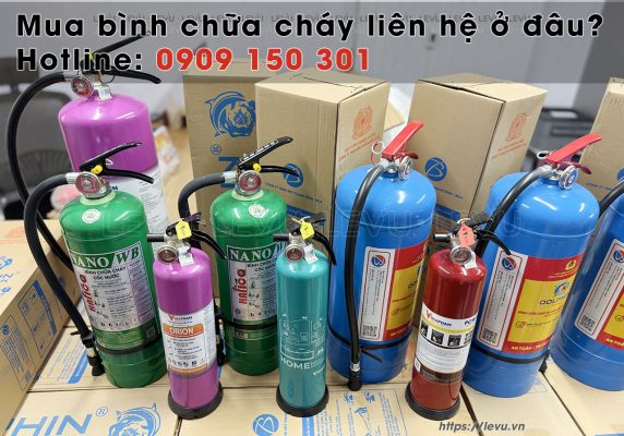 Mua bình chữa cháy liên hệ ở đâu? Hotline 0909 150 301