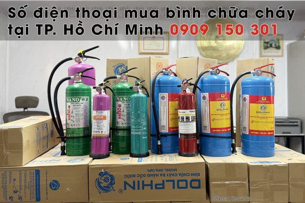 Số điện thoại mua bình chữa cháy tại TP Hồ Chí Minh - 0909.150.301
